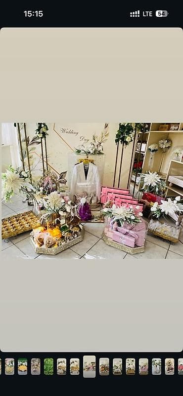 пластмассовый бак для воды купить: Xonca satishi Xonça və hədiyyə təqdimatı üçün dekorativ set - Zövqlü — 5