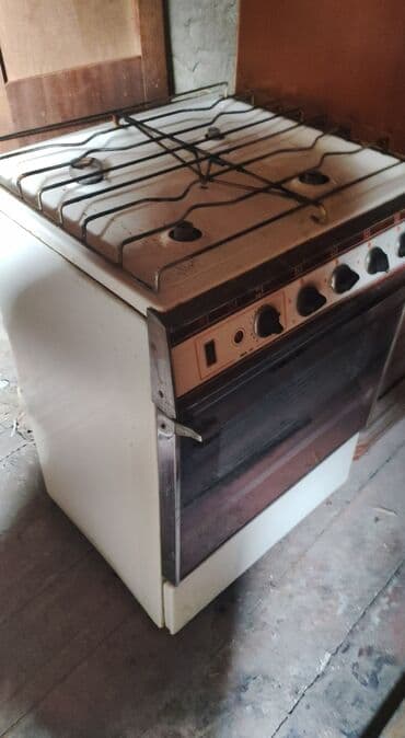 itimat elektrikli soba: Qaz sobası Ayrıca dayanan, 4 gözlü, İşlənmiş — 5