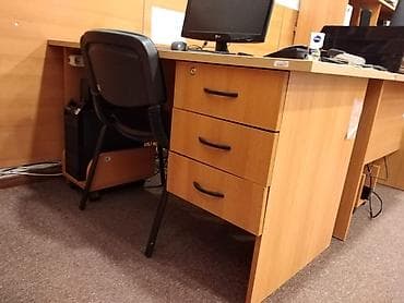 Ofis masaları: İşlənmiş, İşçi üçün, Dördbucaq masa — 6