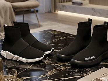 pol sapaşki: Unisex şık ayaqqabı kolleksiyası 1 ci şəkildəki 38 razmer 2 ci və 3 cü — 7