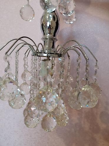 taxta lüstur: Çılçıraq, 1 lampa, Metal — 1