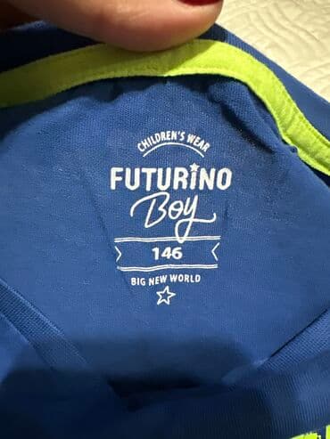 детские однотонные футболки: Футболка, Для мальчиков, 10 - 12 лет — 2