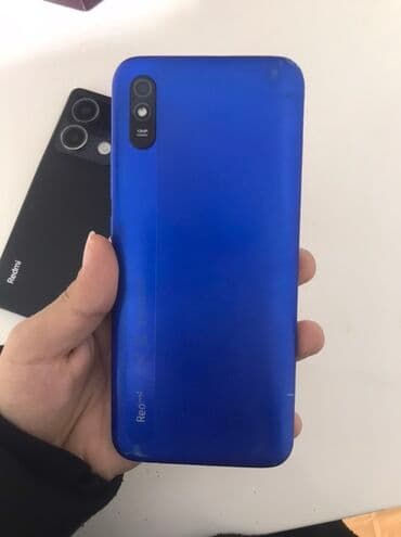 redmi 5 ekran: Redmi 9A, 32 GB, rəng - Mavi, Qırıq — 1