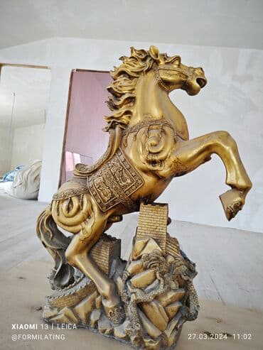 Ev üçün digər mallar: Fiqur, rəng - Qızılı — 1