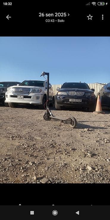 Elektrik nəqliyyatı: Elektrik skuter - 2-cə ədəd problemi var fsom qoz kimdi adaptörü — 3