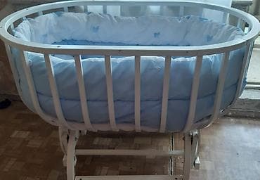 Oğlan və qız üçün, Yumru, Beşik, Dəst ilə, Matras ilə, Yellənmə mexanizm ilə