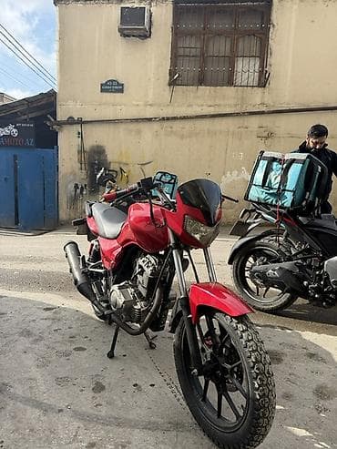 Мотоциклы: Zontes Sport 150cc Qırmızı rəng Nömrəli sənədləri qaydasında sadəcə — 1