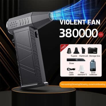 Zərərvericilərə qarşı mübarizə aparatları: 2-in-1 güclü hava üfürən və tozsoran (Home/Car/Outdoor) — 4