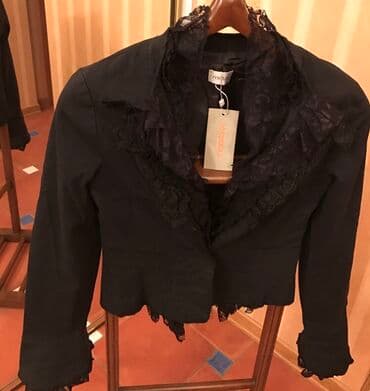 Svitşotlar: Пиджак /куртка джинс черный спорт/классика имеются кружева — 2