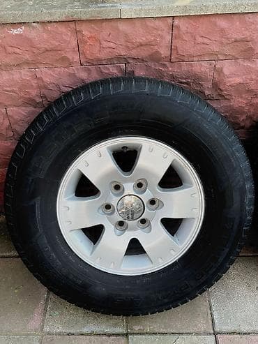 porsche disk: İşlənmiş Disk təkər Mitsubishi 265 / 70 / R 16, 6 Boltlu — 2