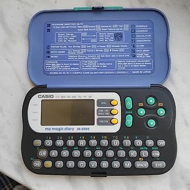 CASIO “my magic diary” JD-5000 elektron cib gündəliyi Xüsusiyyətlər
