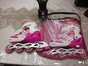 Ролики: Uşaqlar üçün tənzimlənən təkərli konki (inline skate) dəsti. - Rəng — 1