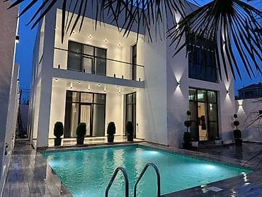 avto qaraj: Mərdəkanda yerləşən isti, hovuzlu bağ evimiz xidmətinizdədi,xidmətə — 5