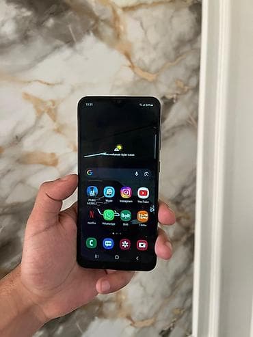 samsung s7 edge ekran: Samsung Galaxy A20, rəng - Qara, Barmaq izi — 9