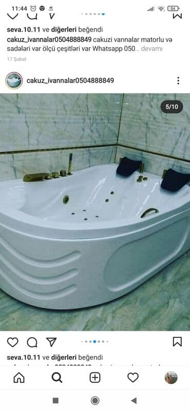 Duş başlıqları: Yeni Cakuzi vanna Motorlu, Plastik, Ödənişli çatdırılma — 16