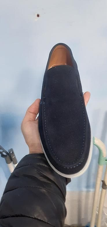 ayqqabi: Məhsul: Kişi loafer ayaqqabıları - Material: yumşaq süet üstlük — 6