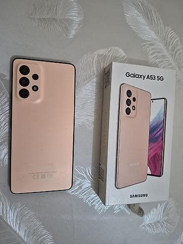 mini printer: Samsung Galaxy A53 5G, rəng - Qızılı — 2