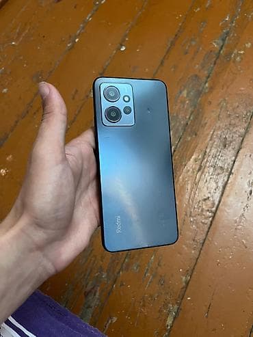 Elektronika: Redmi Note 12, 128 GB, rəng - Mavi, Barmaq izi — 1