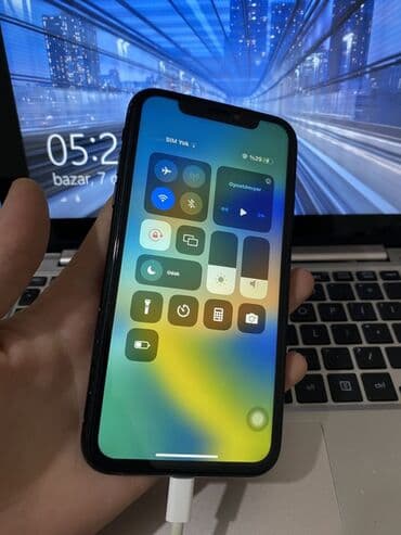 iphone x satilir: IPhone Xr, 64 GB, Qara, Face ID — 4
