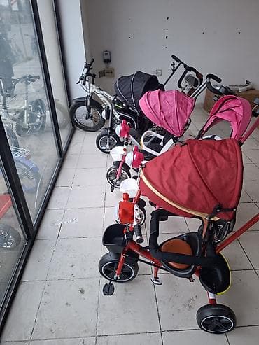 беговая дорожка баку бу: Uşaq üçtəkərli velosiped/araba hibridi - 3 təkərli konstruktor: ön — 2