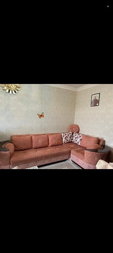 Диваны: Угловой диван, Б/у, Раскладной, С подъемным механизмом — 1