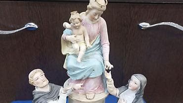 meissen: Porşelen heykəllər kolleksiyası - Böyük kompozisiya: Məzlum ana — 1