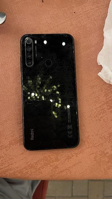 iphones 6 s: Redmi Note 8 (2021), 64 GB, rəng - Qara, Barmaq izi — 1