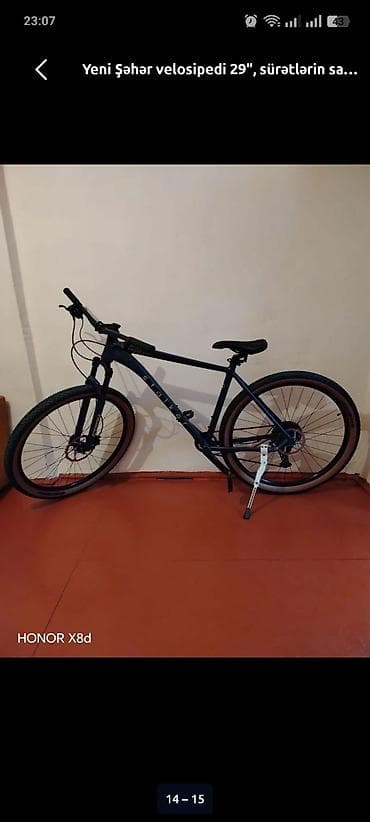 Stark stalker çox əla velosipeddir 8 pilləli Shimano essa ötürücü rama