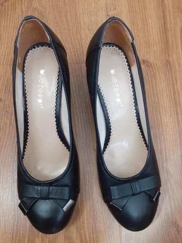 4xl nece razmerdi: Tuflilər, Ölçü: 38, rəng - Qara, İşlənmiş — 3