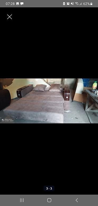 amerkanka divan: Раскладной диван, Раскладной, Без подьемного механизма, Ткань, Нет доставки — 6