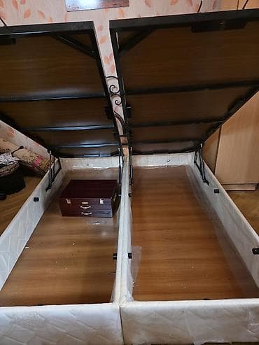 sutular: İkinəfərlik çarpayı, Bazalı, Matrassız, Siyirməsiz — 2