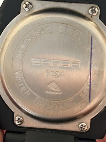 saat boss: Samda 6024 sport saatı - Hibrid analoq + rəqəmsal göstərici - — 4