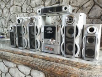 panasonic kx: PANASONIC 5.1 MUSIQI MƏRKƏZI BLUTUZ USB KASSET RADİO AUX KARAOKE SƏS — 2