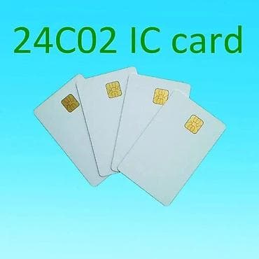 Smart cart ATMEL 24C02 Təşkilat,müəssisələr üçün smart kart. Kart ilə