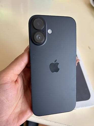 IPhone 16, 256 GB, Qara, Face ID