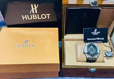 renos saat: Qol saatı, Hublot, rəng - Qara — 4