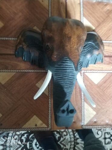 газонокосилка ручная: Фигура, Дерево, цвет - Коричневый — 1