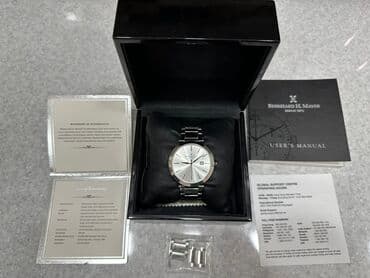 irshad telecom is saatlari: Yeni, Qol saatı, Bernhard Mayer, rəng - Gümüşü — 2