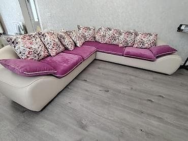 ucuz mebeler: Künc divan, İşlənmiş, Açılmayan, Bazasız, Ödənişli çatdırılma — 1