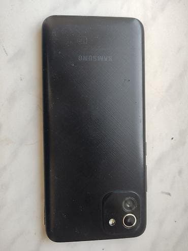 samsung 4: Samsung Galaxy A03, 64 GB, rəng - Qara, Sensor — 1