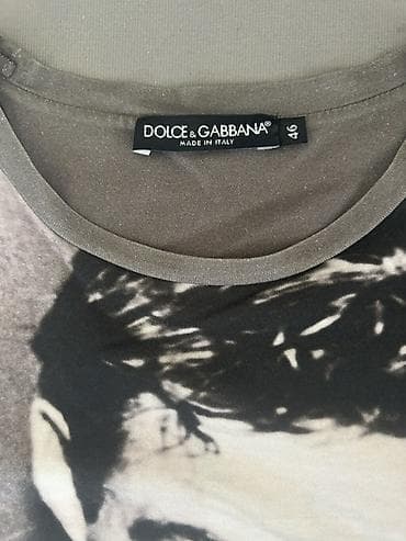 Футболки: Мужская футболка, Dolce & Gabbana, S, цвет - Серый — 2