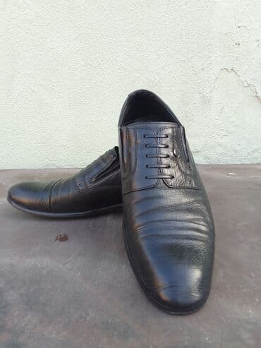 curren saat orjinal: Qara firma klassik kişi ayaqqabısı az geyinilmişdəri material 38 — 2