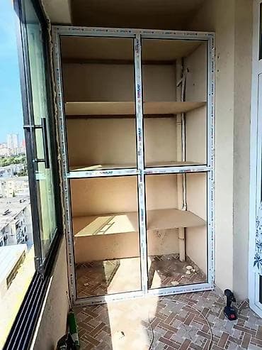 vitrin dolab: Düz dolab, Eyvan üçün, Açılan, Quraşdırıla bilən, 4 qapılı — 4