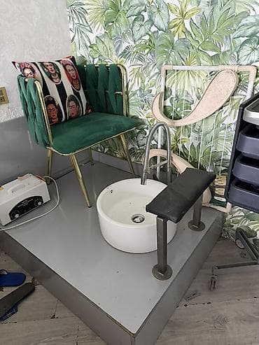 Салонная, медицинская мебель: Gözəllik salonu avadanlıqları və mebel komplekti - Vizaj və saç üçün — 10