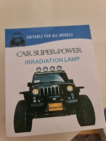 candan test pompası: CAR SUPER-POWER “Irradiation Lamp” – LED proyektor işıq - Tətbiq — 5