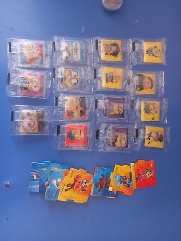 Uşaq kolleksiya dəsti – tematik oyun kartları və kiçik pazllar