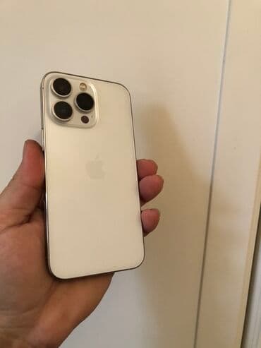 iphone 12 pro max baku: IPhone 13 Pro, 256 GB, Ağ, Simsiz şarj, Face ID — 15