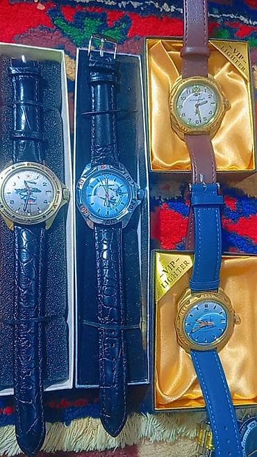 rusiya saat: Qol saatı, Vostok, rəng - Qızılı — 7