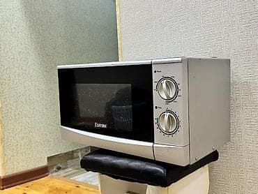 Mikrodalğalı soba Sayona, Ayrıca dayanan, Qril ilə, rəng - Gümüşü — 2