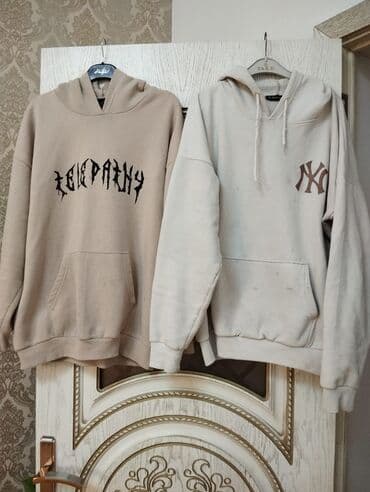 qırmızı kişi sviterləri: Kapişonka 42 razmer — 1